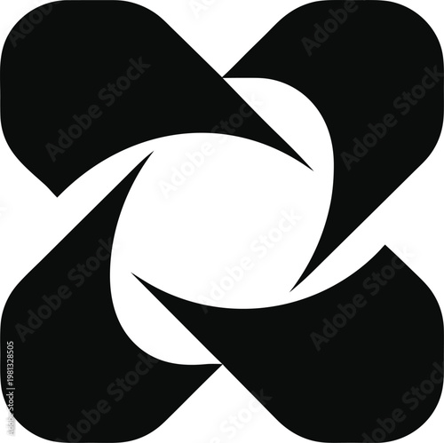 Minimal Cancel Icon Futuristic Vector Illustration