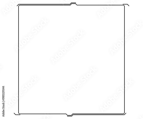 Geometry Square Frame 5