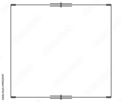 Geometry Square Frame 10