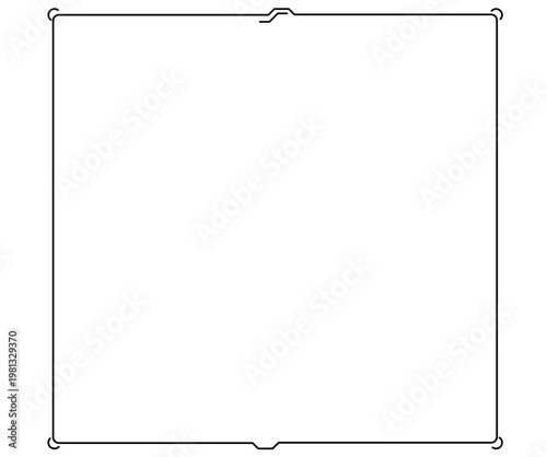Geometry Square Frame 2