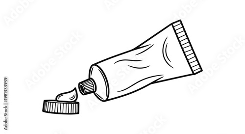 Glue Line art vector set modern abstract design