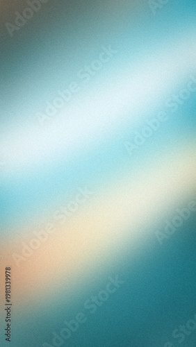 A vertical grainy abstract background with light blue orange and black color blur