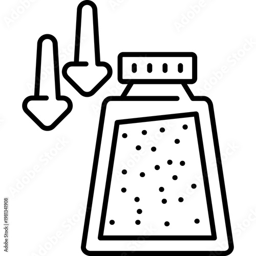 Dairy Alternative Outline Icon