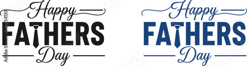 Happy father's day celebrating dads with stylish typography heartfelt greetings