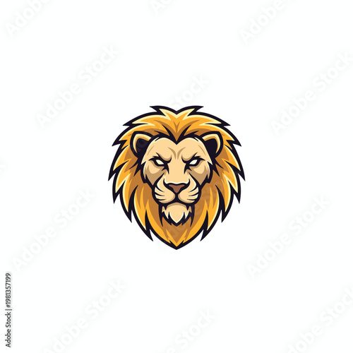 Powerful Lion Mascot Logo for Sports Teams and Brands