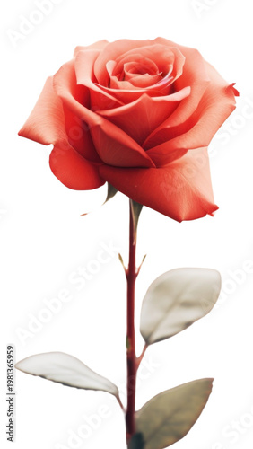 PNG Top view of red rose flower petal plant inflorescence.