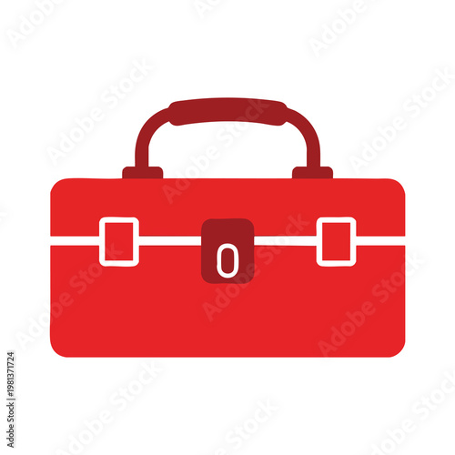 Red Tool Kit Bag for Home Improvement and Construction Projects