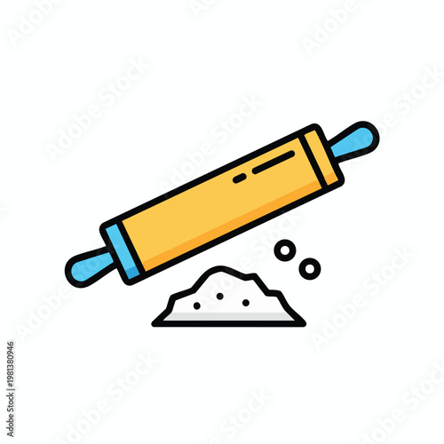 Modern Illustration of a Surgical Scalpel and Surgical Pouch for Medical and Healthcare Use