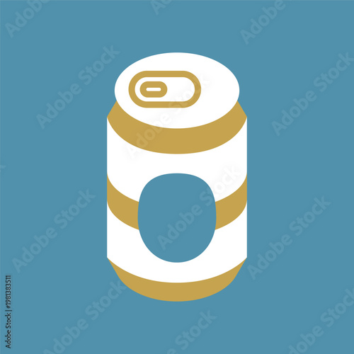 シンプルなビールのアイコン