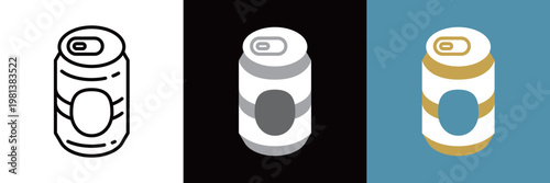 シンプルなビールのアイコン