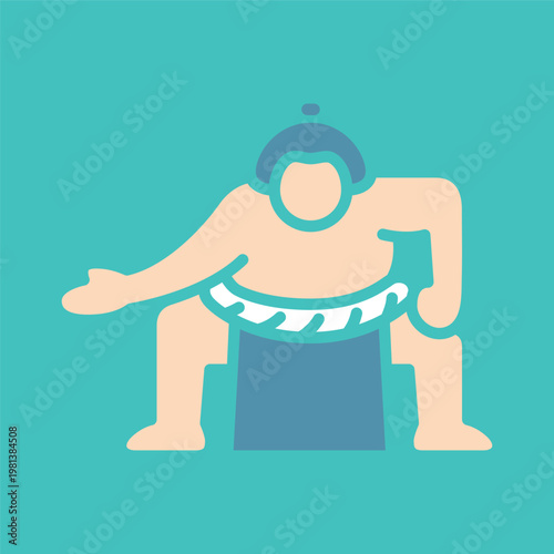 相撲の力士アイコン