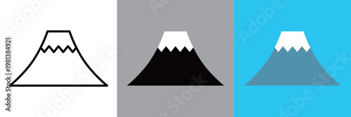 富士山のアイコン