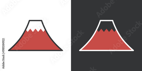 富士山のアイコン