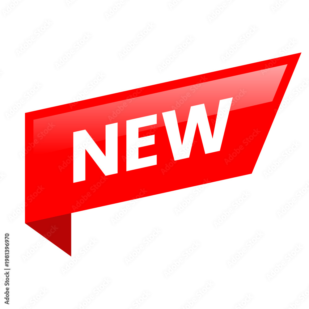 Fototapeta premium New Tag Label Badge