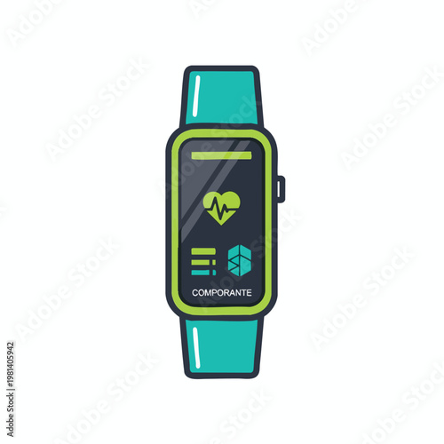 Modern Fitness Smartwatch with Health Monitoring Features