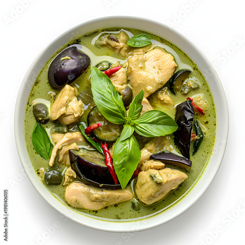 green curry chicken