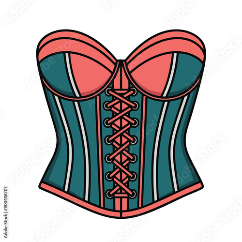 Elegant Vintage Corset for Women s Fashion and Apparel