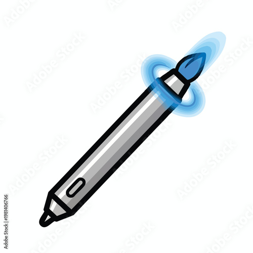 Stylus Pen with Digital Ink Effect for Creative and Educational Use