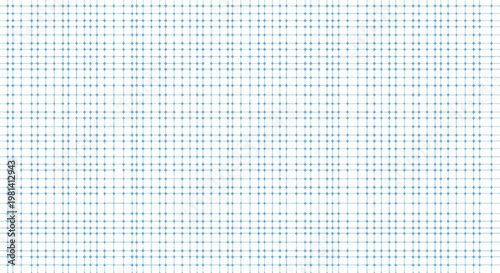 Blue Grid Paper Pattern Vector Illustration, Minimalist Graph Paper Background Template for Technical Drawing, Engineering Design, and Mathematical Education Projects