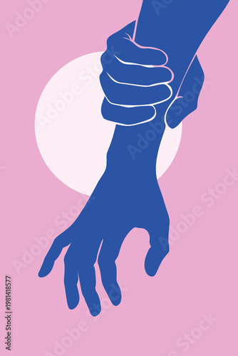 Gentle Hand Stop Sign: Care, Restraint, and Giving Up Gesture