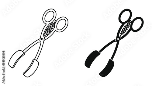 Tongs Kitchen Cooking Utensil Commercial Graphic