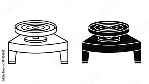 Pottery Wheel Crafting Tool Studio Equipment