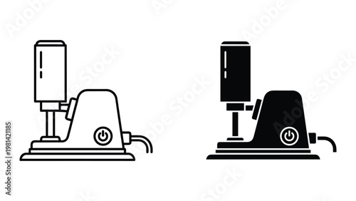 Appliance Power Button Icon Commercial Use