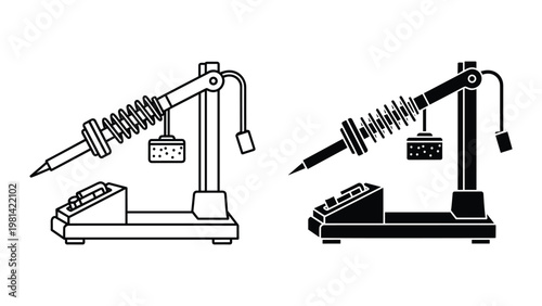 Soldering Iron Station Tool Clamp