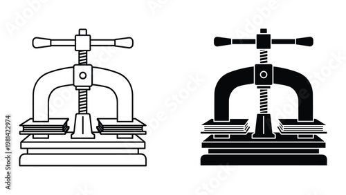 Book Press Tool Binding Technique Commercial