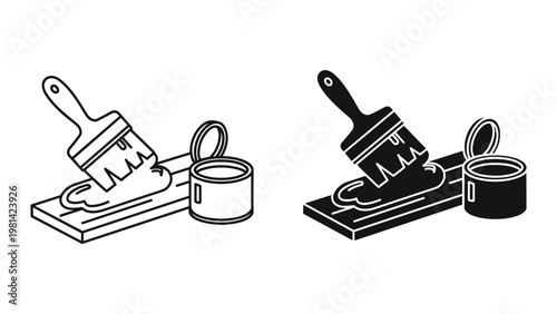 Paintbrush Can Wood Renovation Service