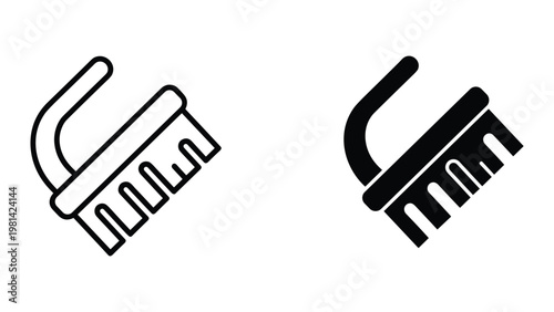 Brush Cleaning Tool Icon Service
