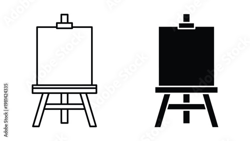 Easel Canvas Studio Blank Art Display