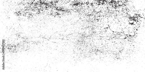 Black and white grunge frame. rough and dirty texture wall  black dust overlay grunge texture with distressed grain noise effect.  wall texture with cracks scratches and dust 