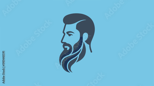 Man with beard and mustache.