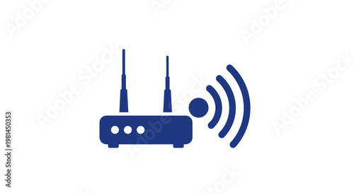 Wireless Router Internet Connection Device.