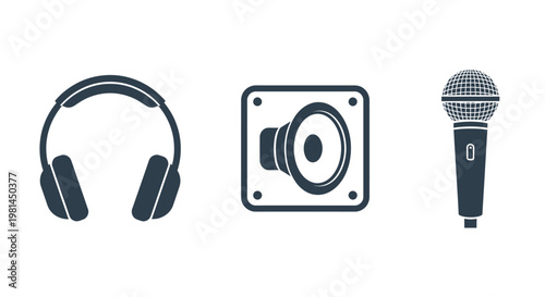 Audio equipment for music performance.