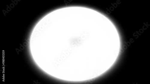 Moon phases in black background.