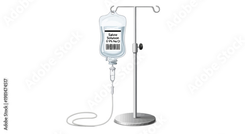 IV drip medical infusion device.