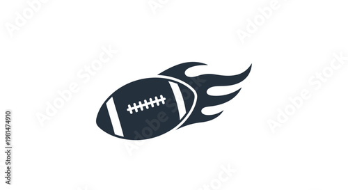 American Football Ball on Fire Emblem.