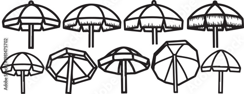 Evolution of chair designs from classic to modern contemporary styles Vector