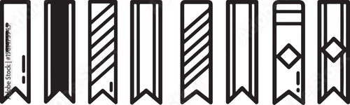 Modern residential doors with various designs and color options Vector