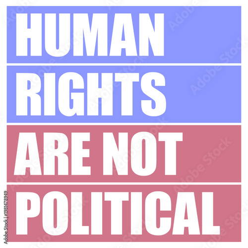 Human Rights Are Not Political – a bold, clear statement for activists, advocates and everyone who believes basic rights are non-negotiable. Powerful and unapologetic. A gift with a message.