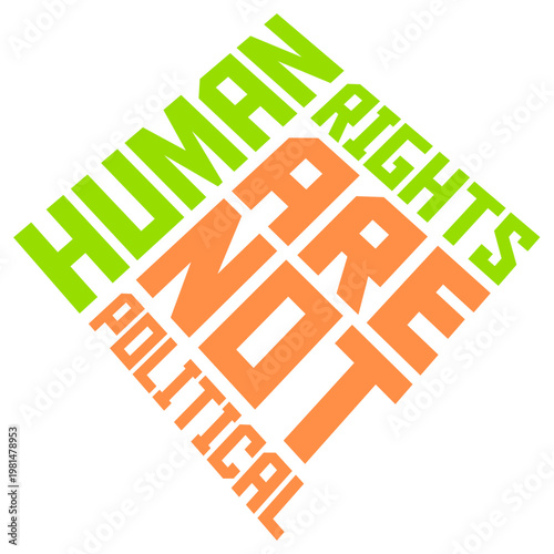 Human Rights Are Not Political – a bold, clear statement for activists, advocates and everyone who believes basic rights are non-negotiable. Powerful and unapologetic. A gift with a message.