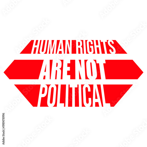 Human Rights Are Not Political – a bold, clear statement for activists, advocates and everyone who believes basic rights are non-negotiable. Powerful and unapologetic. A gift with a message.