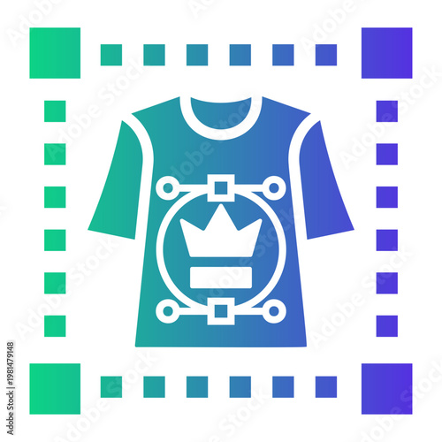 tshirt Gradient icon
