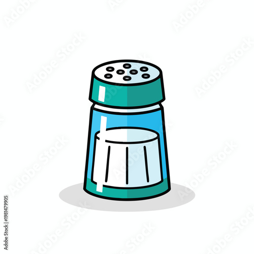 Simple Salt Shaker for Dining and Kitchen Use