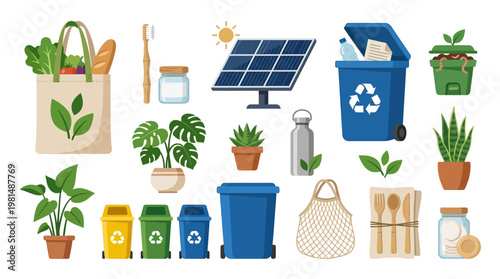 Eco friendly household waste management tools.