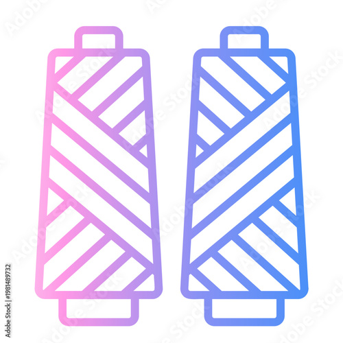 yarn Line Gradient Icon