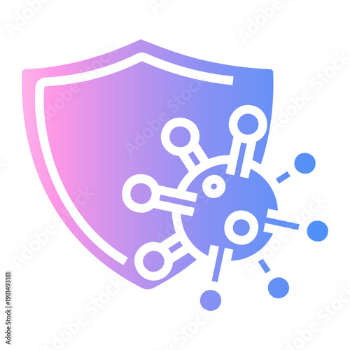 antivirus Gradient icon