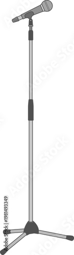 ヴォーカルマイクのアイコン